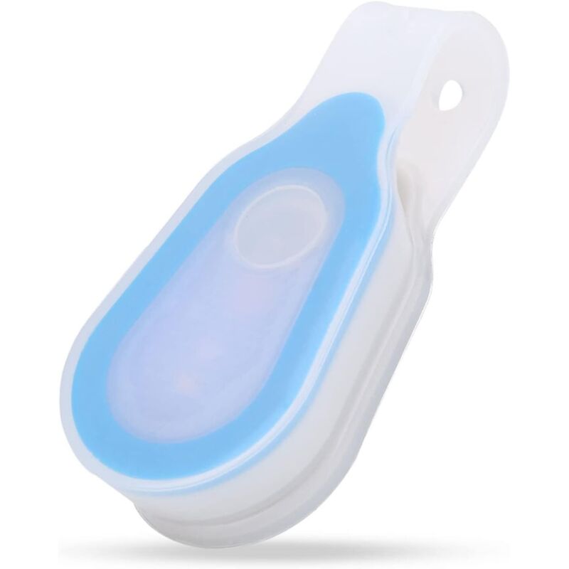 Freihändige Taschenlampe, Magnetische Led-klemmlampe, Tragbare Freihändige Led-leuchte Mit Clip, Für Nachtschicht-pflegekräfte, Notfallbeleuchtung Für Zuhause Und Fahrzeug, Wandern Und Laufen (blau)