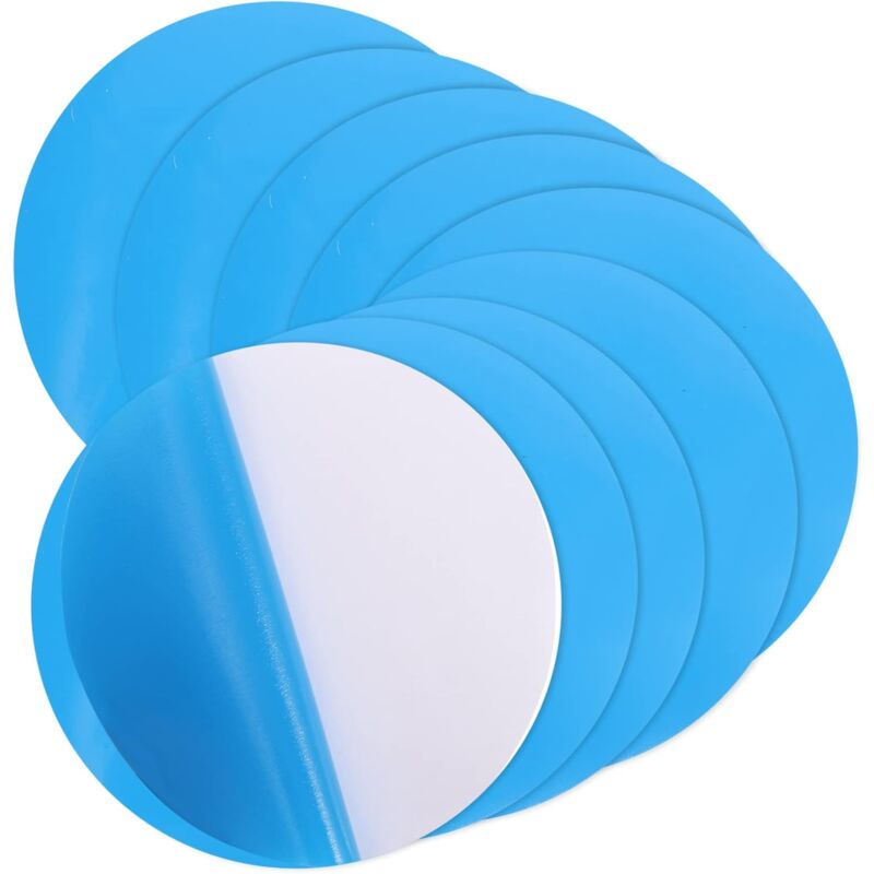 10er-set Selbstklebender Vinyl-reparaturflicken Für Pvc-pools, 7,5 Cm – Reparatur Von Rissen Und Löchern An Aufblasbaren Strukturen