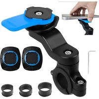 2er-pack Universelle Lenkerhalterung Für Handy, Abnehmbar, Für Fahrrad Und Motorrad, Universelle Handyhalterung Für Fahrrad- Und Motorradlenker Mit 22,2 Bis 28,6 Mm Durchmesser