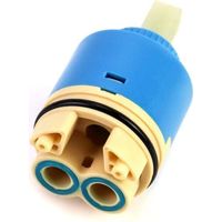 Ersatz-keramikventilkern, Geeignet Für Mischbatterien, Zur Verwendung In Küche Oder Bad, 40 Mm Keramikventilkern, Blau, Mit Sockel.