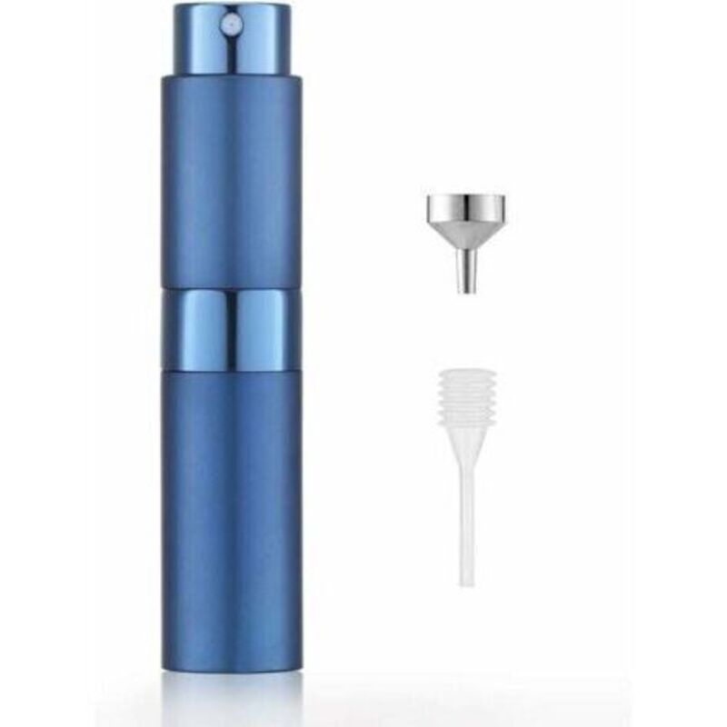 8ml Leere Nachfüllbare Handtaschen-sprühflasche, Parfümzerstäuber, Nachfüllbarer Spray-parfümflakon, Reisesprüher (blau)