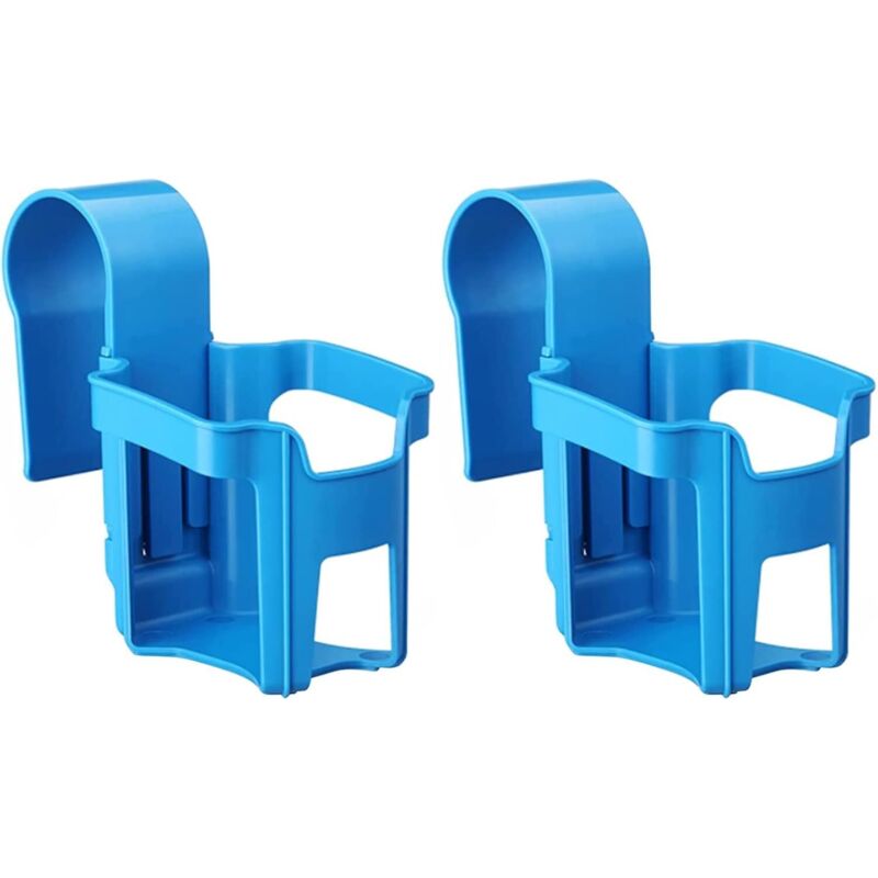 2er-set Pool-getränkehalter, Multifunktionaler Randhalter Für Schwimmbäder, Abnehmbarer Becherhalter, Poolzubehör, Aufbewahrungskorb, Ideal Für Sommerpartys Am Strand Und In Whirlpools.