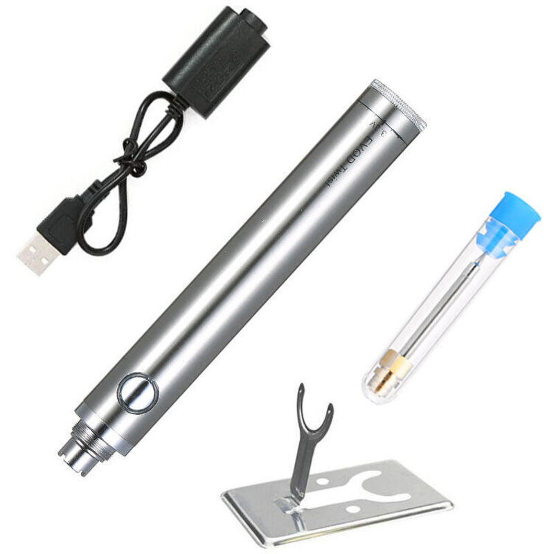 Drahtloses Lötkolben-werkzeug, Sicheres Usb-lötwerkzeug Mit Schnellkühlung, Einstellbarer Temperatur, Kabellosem Laden, Mini Und Tragbar, Geeignet Für Zuhause Und Unterwegs (blau)