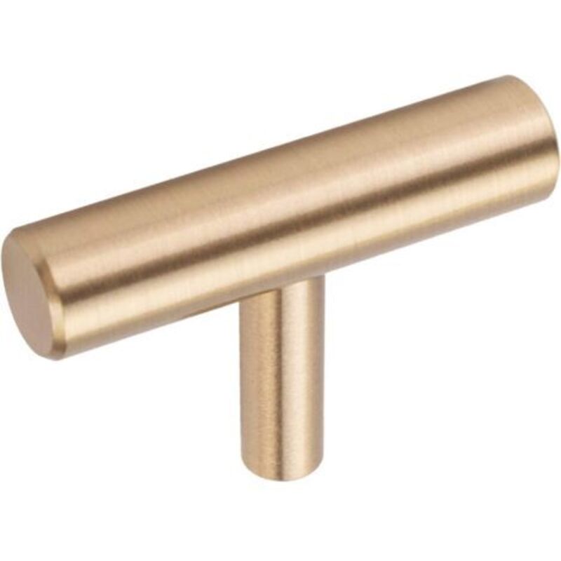 10er-pack Türgriffe Aus Messing, 5 Cm – Goldfinish – Montageschrauben Enthalten – Für Schränke Und Schubladen - 5cm-inhhub