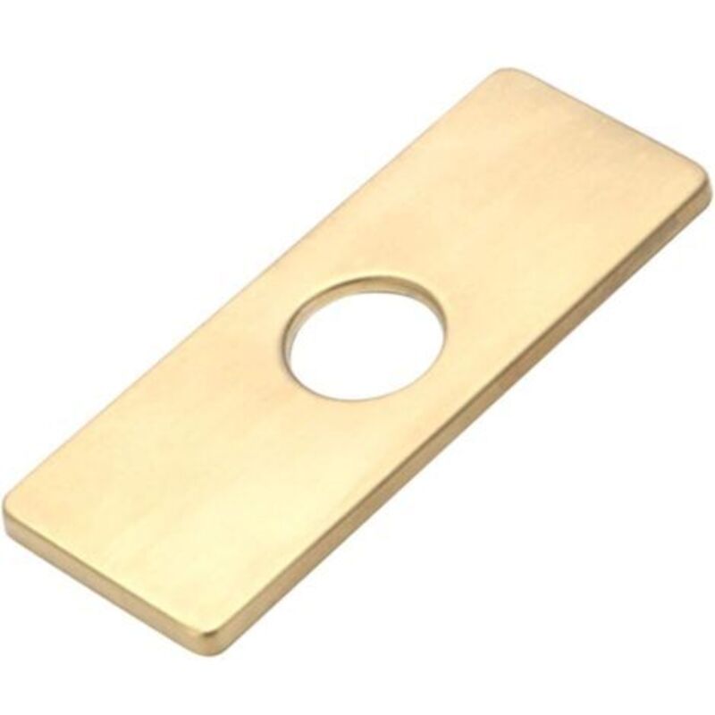 Küchenspülbecken-abdeckung Für Badezimmerarmatur, Waschbecken, Rosette Für Badezimmerarmatur, Gebürstetes Nickel