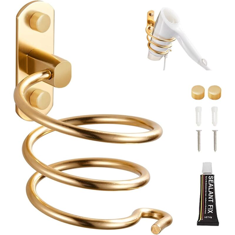 Wandtelefonhalter Wandtelefonhalter Mit Kleber Und Schrauben (gold)