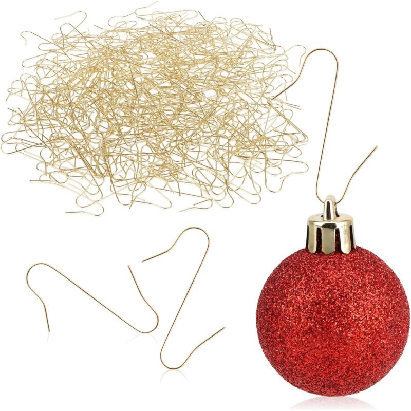 300x Haken Für Weihnachtsbaumdekorationen - Doppelhaken Für Weihnachtsbaumdekorationen