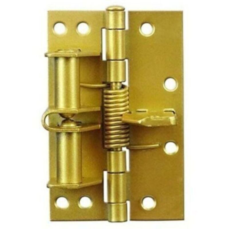 Einfacher Automatischer Türschließer In Gold, Manuelle Positionierung, Hardware-zubehör, Feuerhemmender Türpuffer, Federband
