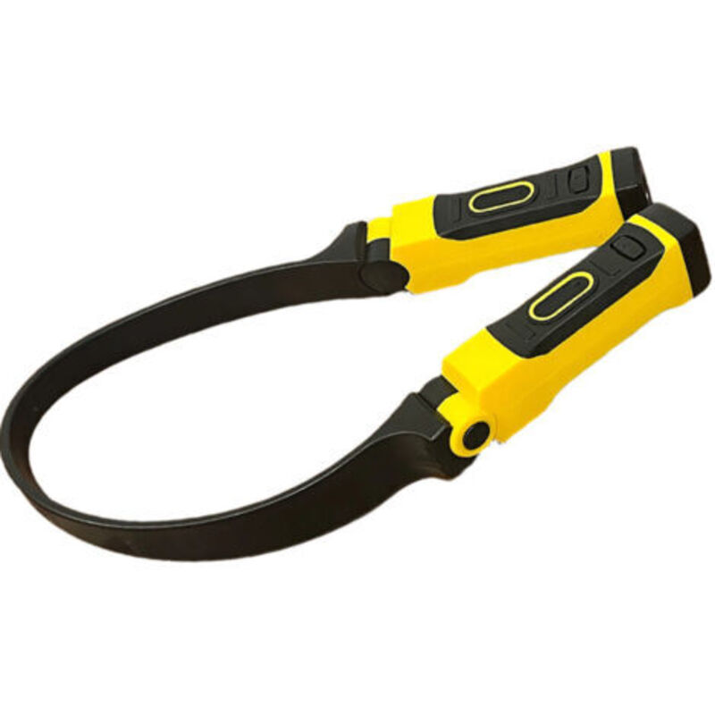 Led-halslampe, Gelb, 1 Usb-aufladbare Campinglampe Für Den Außenbereich