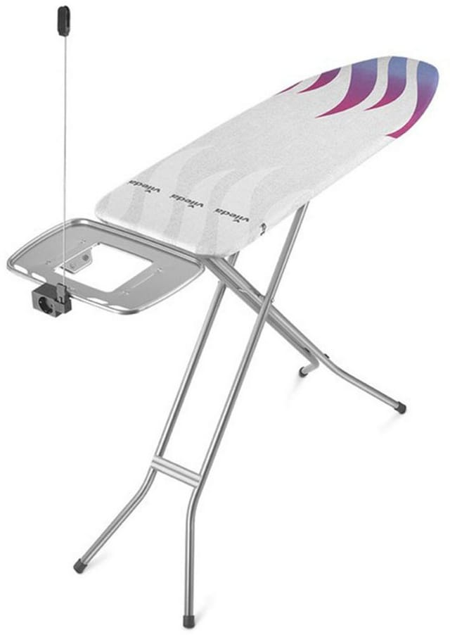 Vileda Bügelbrett Vileda Total Reflect M plus, Bügelfläche 120x38 cm, neues, einzigartiges Produktkonzept für eine verkürzte Bügelzeit