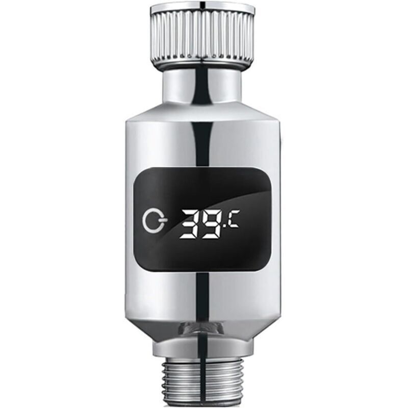 Duschwasserthermometer Mit Empfindlichem Sensor Und Digitaler Led-anzeige, Wassertemperatursensor Für Den Badezimmer-wasserhahn