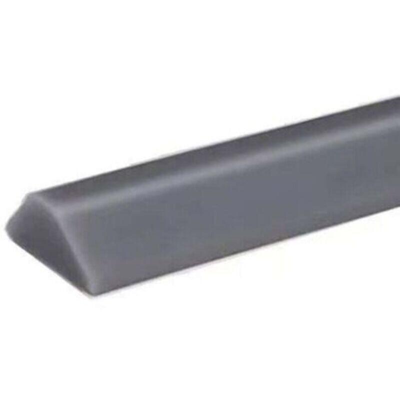 Wasserdichtes Silikonband, Wasserbarriere, Duschschwellen-wasserbarriere, Hochwasserschutzbarriere, Schallschutzbarriere 100 Cm, Grau