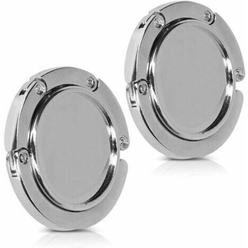 Handtaschenhaken - Faltbarer Metall-haken Für Handtaschen - Taschenhalter Für Tisch Oder Schreibtisch - Aufhängung Für Handtaschen Und Kleine Gegenstände (2 Stück)