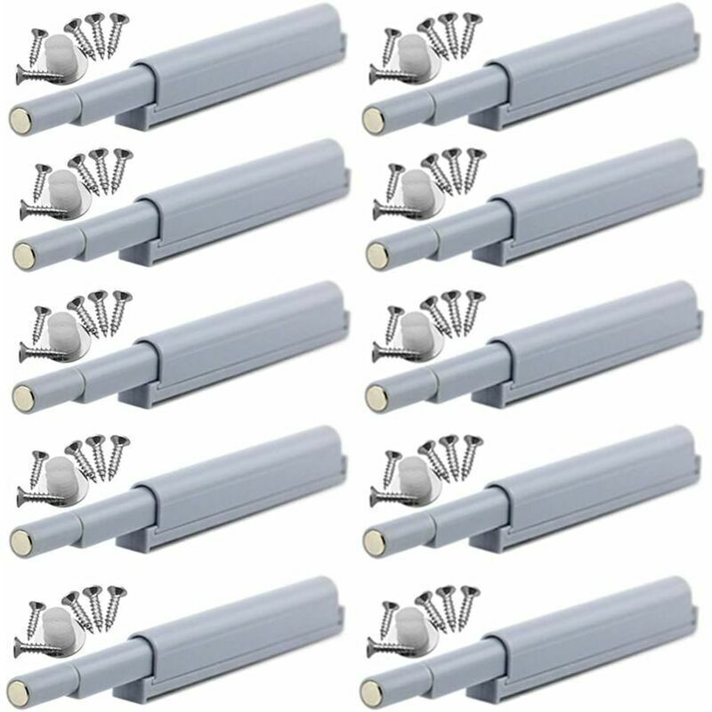 Drücken Sie, Um Magnetische Schnallen Zu Öffnen. Magnetische Push-to-open-verschlüsse Öffnen Und Schließen Die Tür Mit Einem Einfachen Druck (10 Stück)