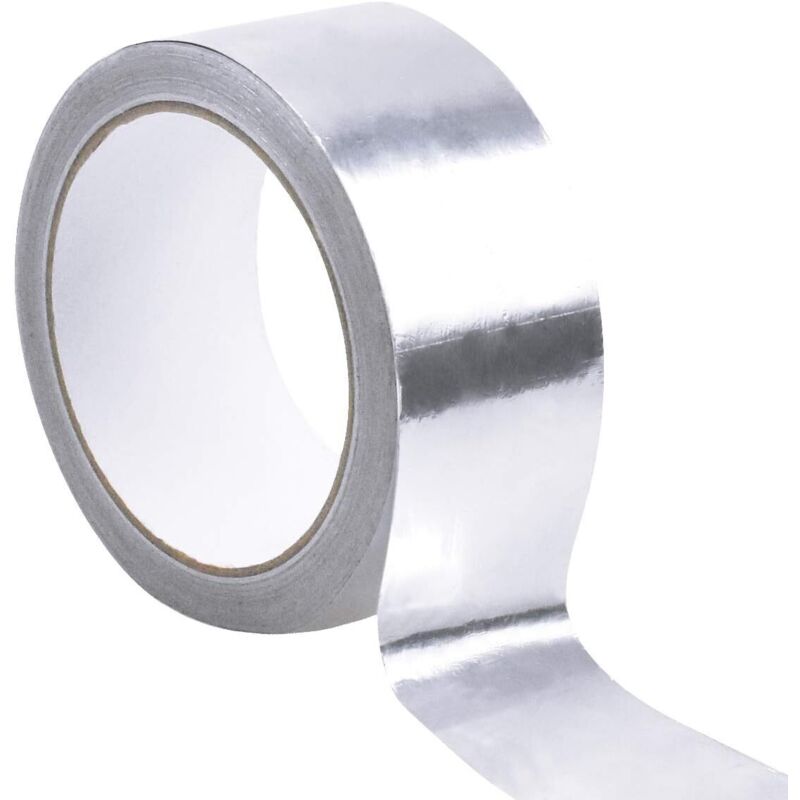 Silbernes Aluminium-klebeband, Wasserdichtes Dichtungsband, Hochtemperaturbeständiges, Verstärktes Klebeband 50mm X 20m Für Lüftungsrohre