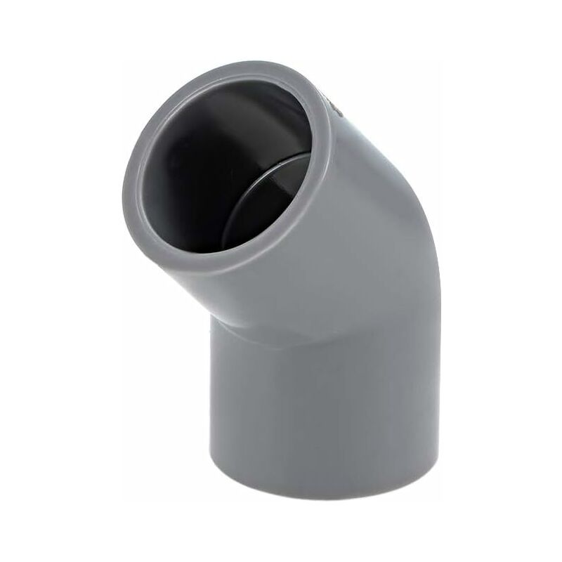45-grad-pvc-winkelverbinder, Grau, 20 Mm