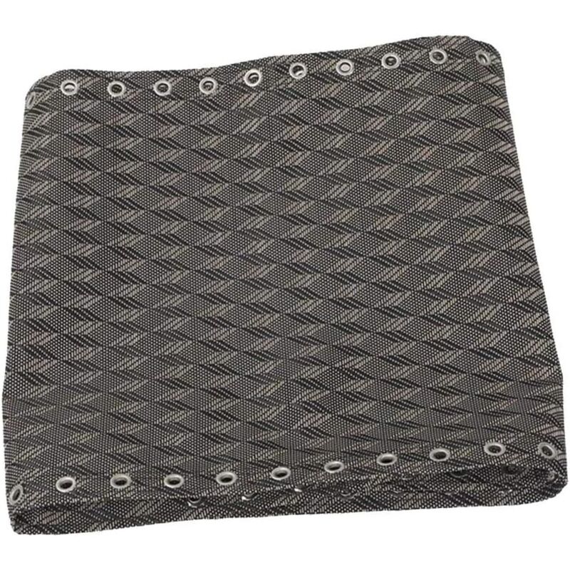Ersatzstoff Für Schwerelose Liegestühle, Perforiert 160 X 43 Cm - Diamant - Grau, Klappbares Teslin-netz