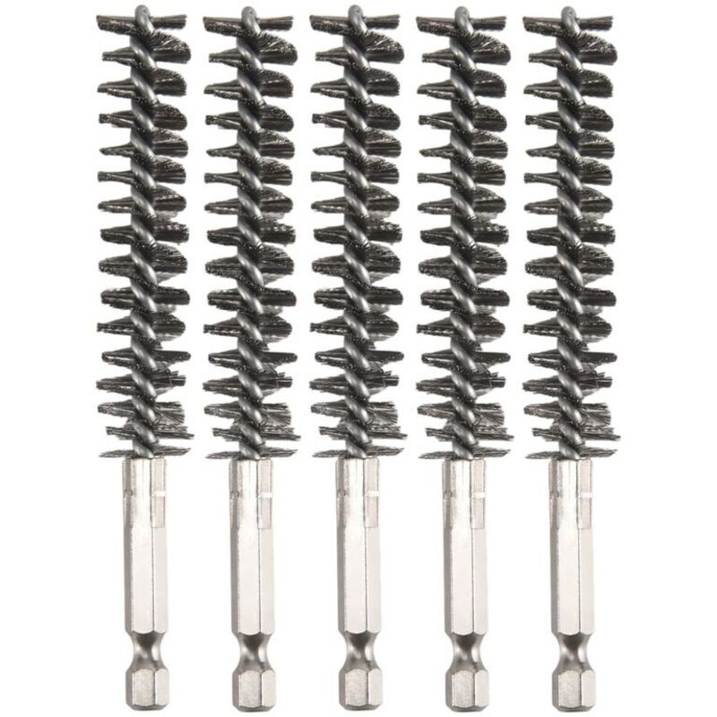Bürste Zur Reinigung Für Bohrmaschine Mit Sechskantschaft Und Metalldraht