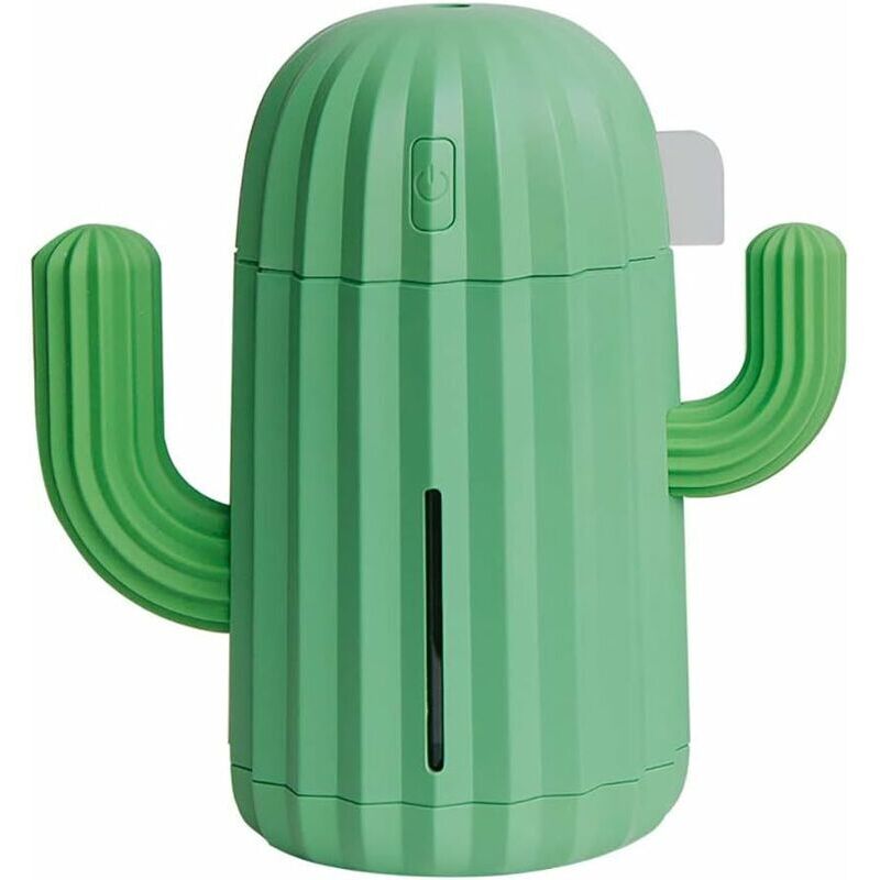 Kaktus-luftbefeuchter / Usb-luftreiniger / Auto-zerstäuber, Feenball-luftbefeuchter Geeignet Für Büro, Zuhause, Schlafzimmer, Wohnzimmer, Yogastudio, Spa, Grün