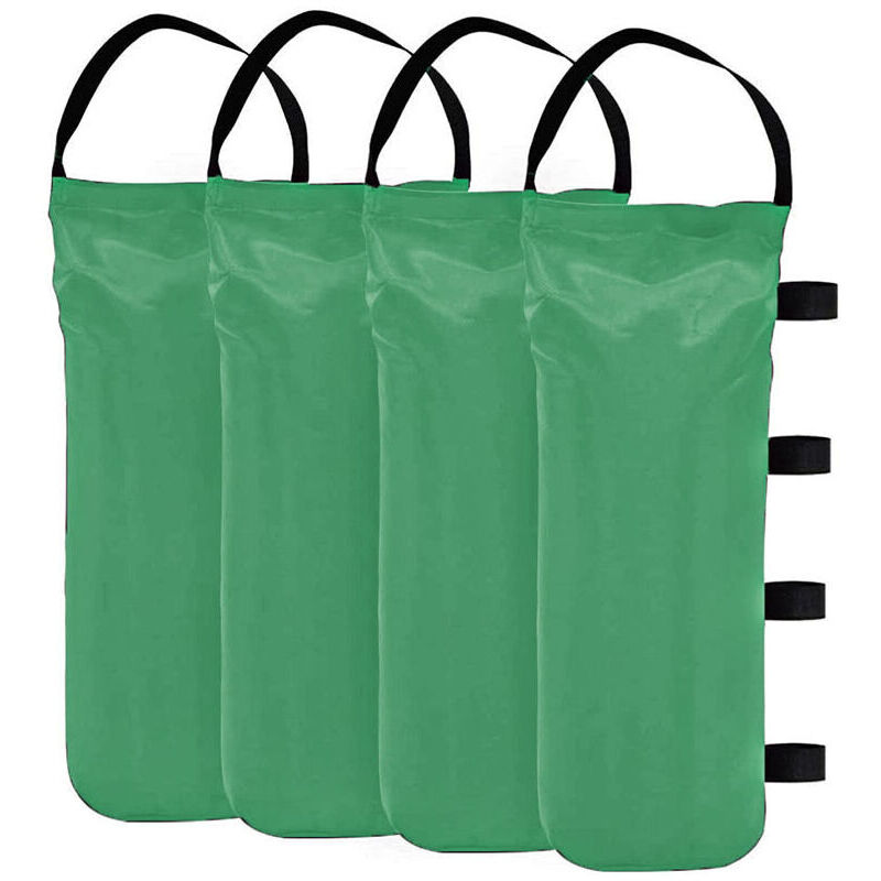 4er-set Sandsäcke Für Pavillons – Industriequalität – Gewichte Für Pavillons Und Gartenzelte – Grasgrün