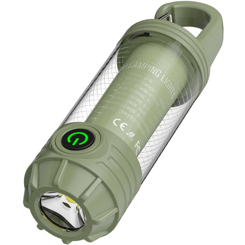 Campinglampe – Mini Wiederaufladbare Led-laterne – Abs – Grün