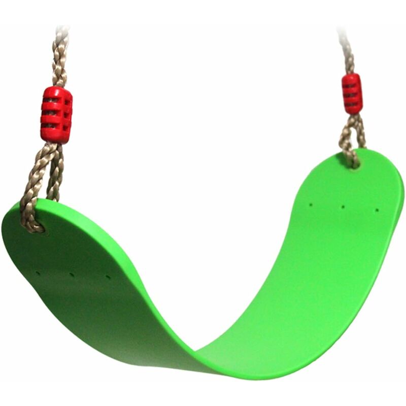 Kinderschaukel Mit Seil, Flexibles Eva-material, 66x14 Cm, Maximale Belastung 150 Kg (grün)