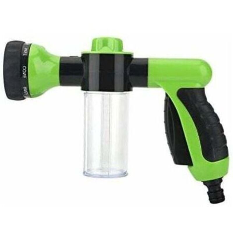 Hochdruck-multifunktions-autowaschpistole, 6m Schaumwasserpistole Für Maschinen- Oder Autowäsche/garten, Sprühpistole, Reinigungsmittel Für Auto & Garten (grün)
