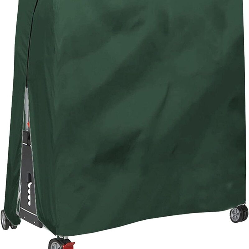 Schützende Abdeckung Für Tischtennistisch Aus Oxford-gewebe, Wasserdicht - 185 X 165 X 70 Cm (grün)