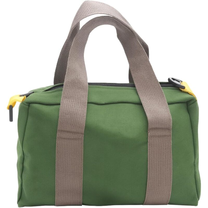 Werkzeugtasche Mit Großer Öffnung, 30 Cm, Aufbewahrungstasche Für Werkzeuge Aus Strapazierfähigem Canvas, Geräumige Tragetasche, Multifunktionale Organizer-tasche Für Schlüssel Und Zangen (grün)
