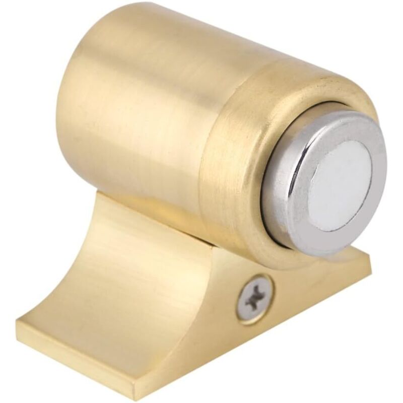 Magnetischer Türstopper Ohne Barrieren Aus Edelstahl, Türstopper Für Innenräume, Türverschluss Für Kinderzimmer (gelbkupfer)
