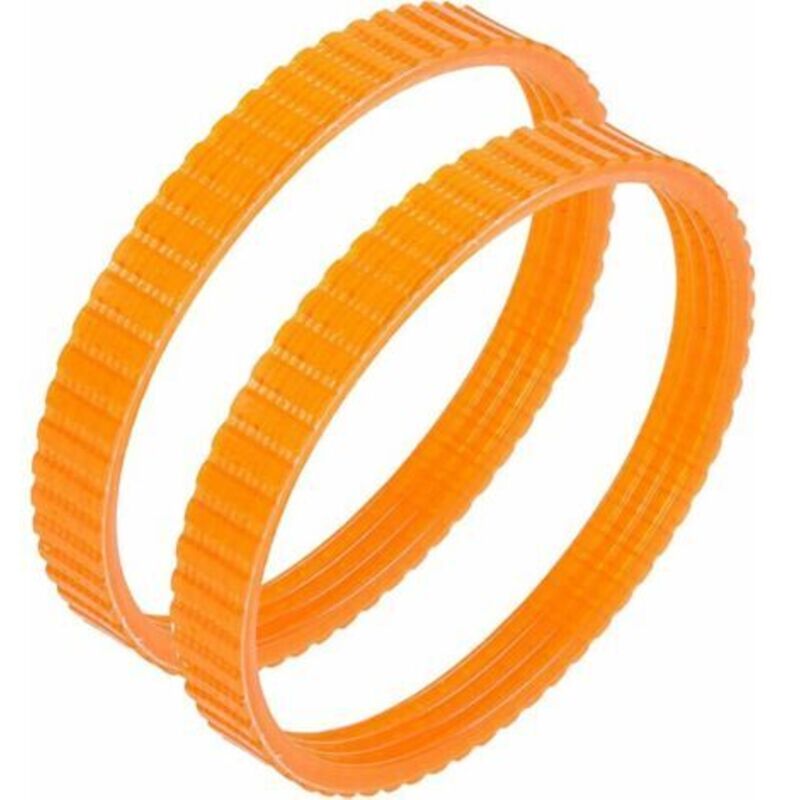 Satz Von 2 Antriebsriemen Für Elektrische Hobelmaschine Orange 1900b, 9,6 Mm
