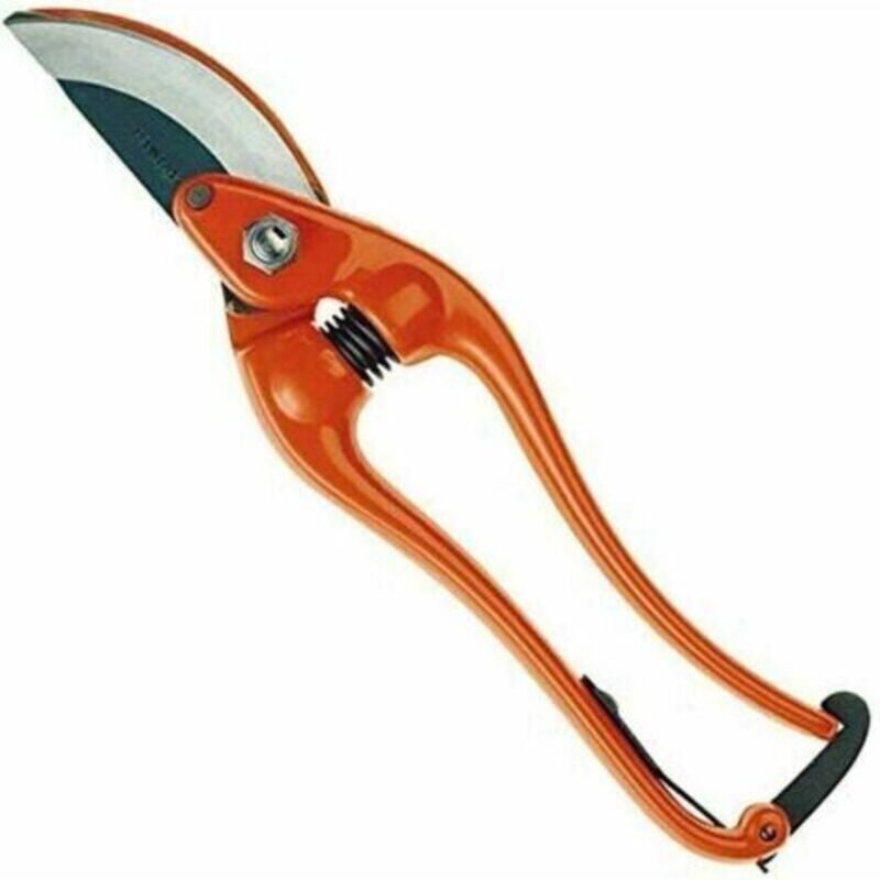 Geschmiedete Handschere 230 Mm – Ergonomische Griffe Aus Gepresstem Stahl – Schmalschneidkopf Für Einfachen Zugang – Farbe Orange - P3-23-f
