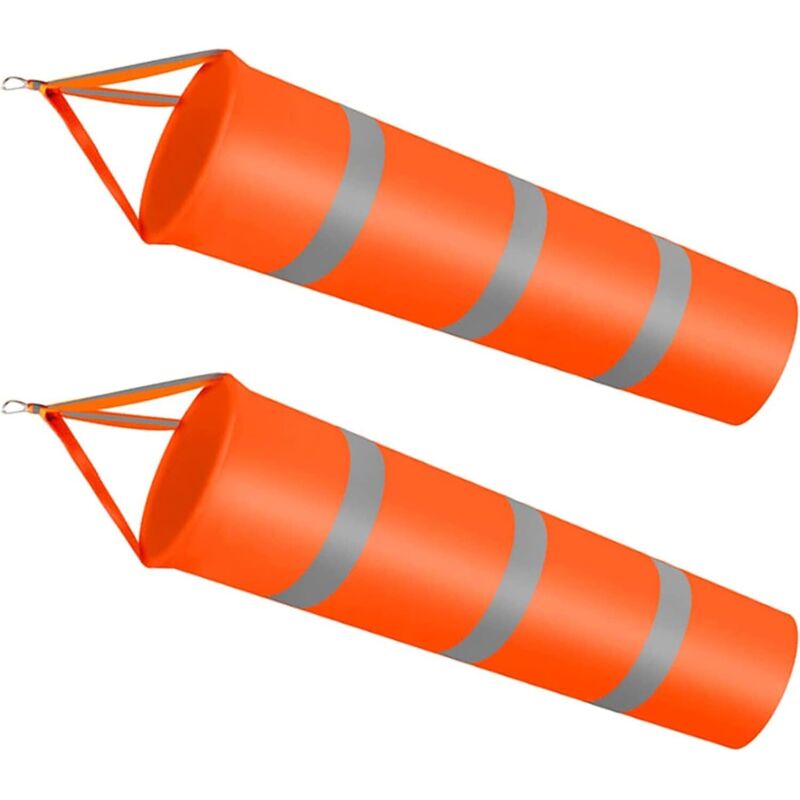 2 Stück Orange Luftgriff, Reflektierender Oranger Luftgriff, Ripstop-luftgriff, Für Den Einsatz In Der Meteorologie, Landwirtschaft, Ölexploration Und Anderen Industrien (orange)