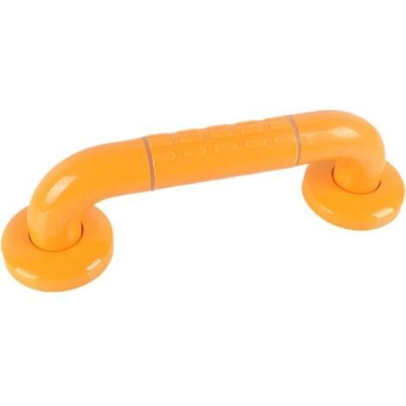 Sicherheitsgriff Für Das Badezimmer, Robuster Duschgriff, Strukturierter Griff, Abnehmbarer Orange Duschgriff