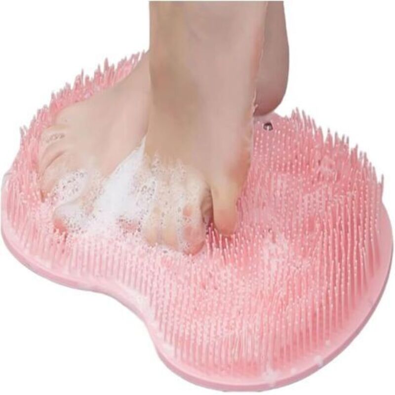 Rosa Massagematte, 3022 Cm, Ein Stück, Duschmatte Für Die Füße Mit Rutschfestem Design, Fußmassagematte.