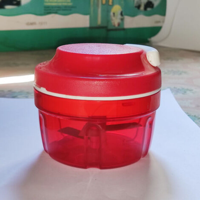 Zwiebelhackmaschine - Rot