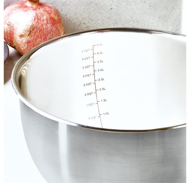 KESPER® Rührschüssel Schüssel, mit Deckel, Edelstahl, Edelstahl