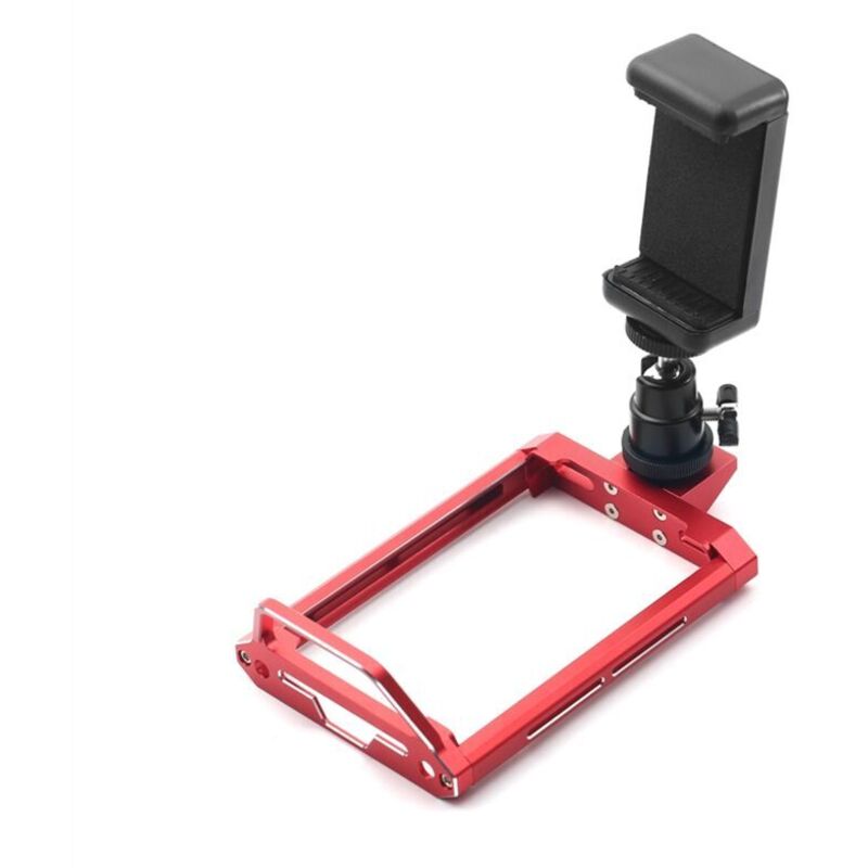 Metall-sender-schutzgehäuse Und Telefonhalterung Für Noble Nb4/pro Nb4+ Fernbedienung, Rot