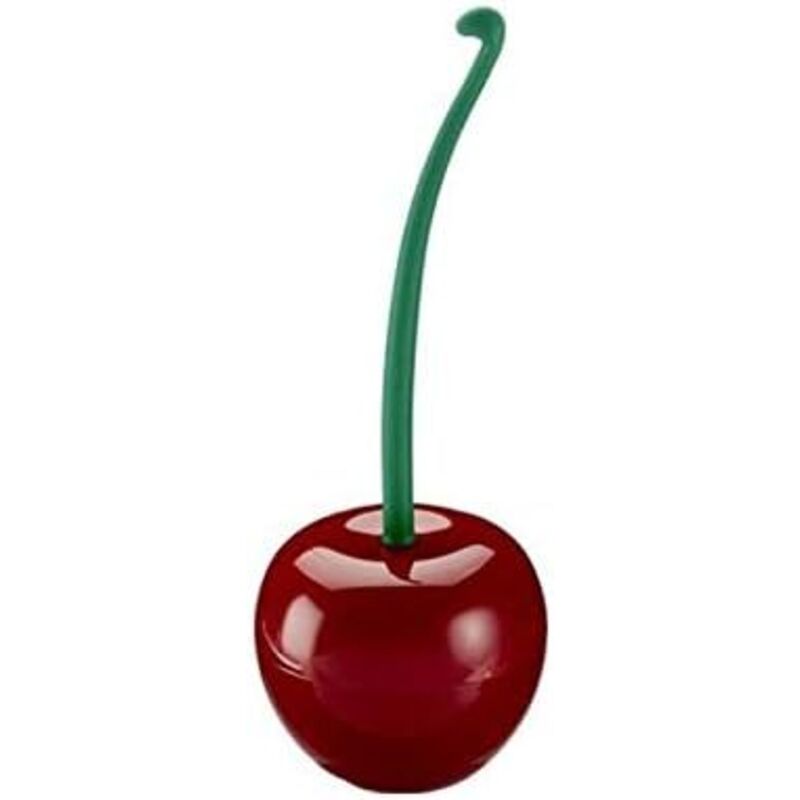 Wc-bürste Catalpa Blume Wc-bürste Kirschrot Weinrot Wc-bürstenhalter Set Aus Kunststoff