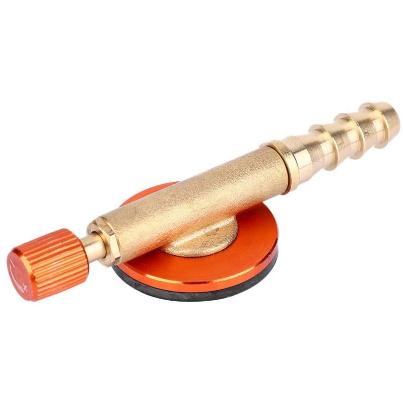 Gas-nachfülladapter, Messingadapter Für Gasherd, Universeller Gas-nachfülladapter, Robuster Adapter Für Gasventil Für Outdoor-camping (rot)