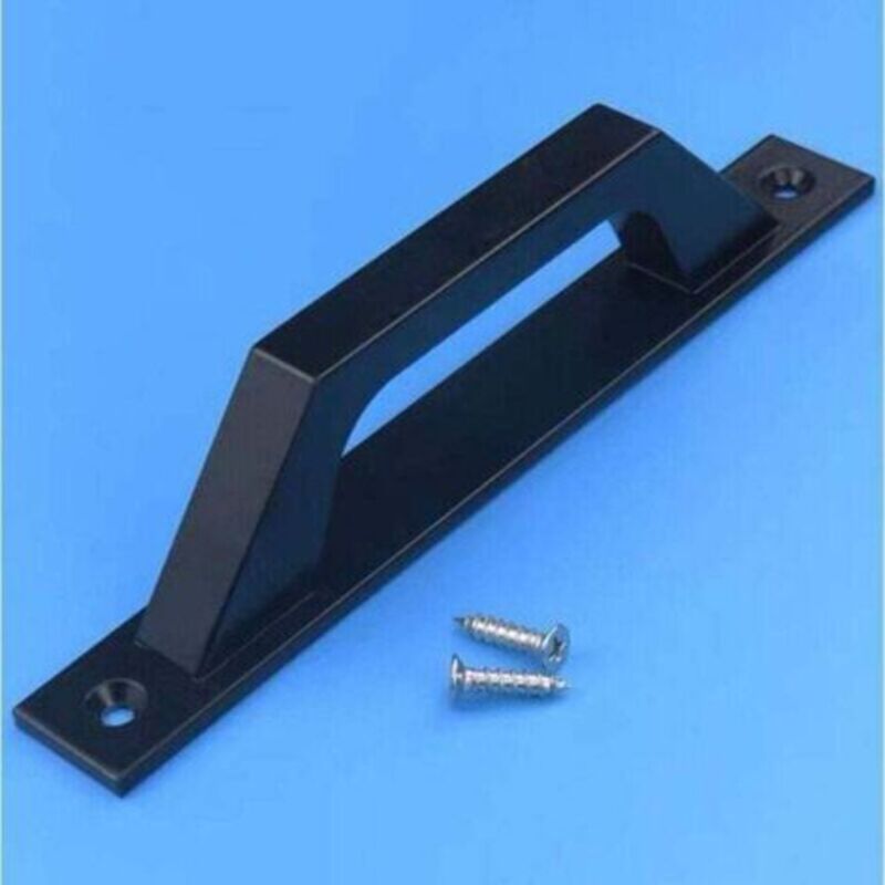 Schwarzer Schiebetürgriff Für Scheunentüren, Küche/möbel/schrank/kommode/schublade Und Fenstergriff