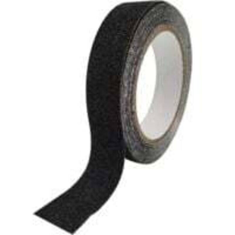 Rutschfeste Treppenstreifen, Selbstklebendes Rutschfestes Band, Selbstklebender Anti-rutsch-streifen, Sicherheitsrutschfestes Band, Für Innen- Und Außentreppen, Wasserdicht, Schwarz, 2,5 Cm X 5 M