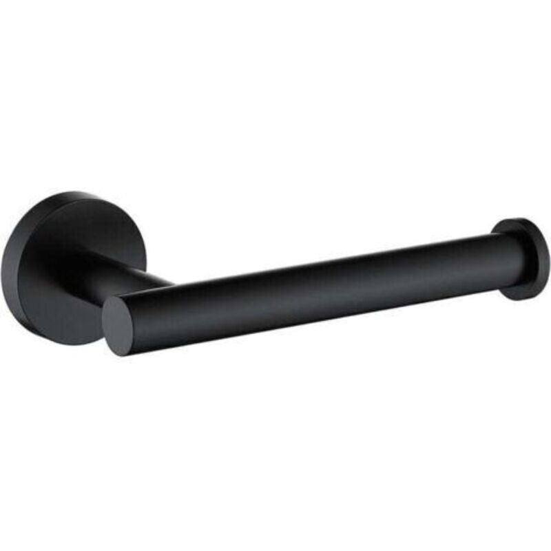 304 Edelstahl Wand-toilettenpapierhalter, Schwarzes Badezimmerzubehör.
