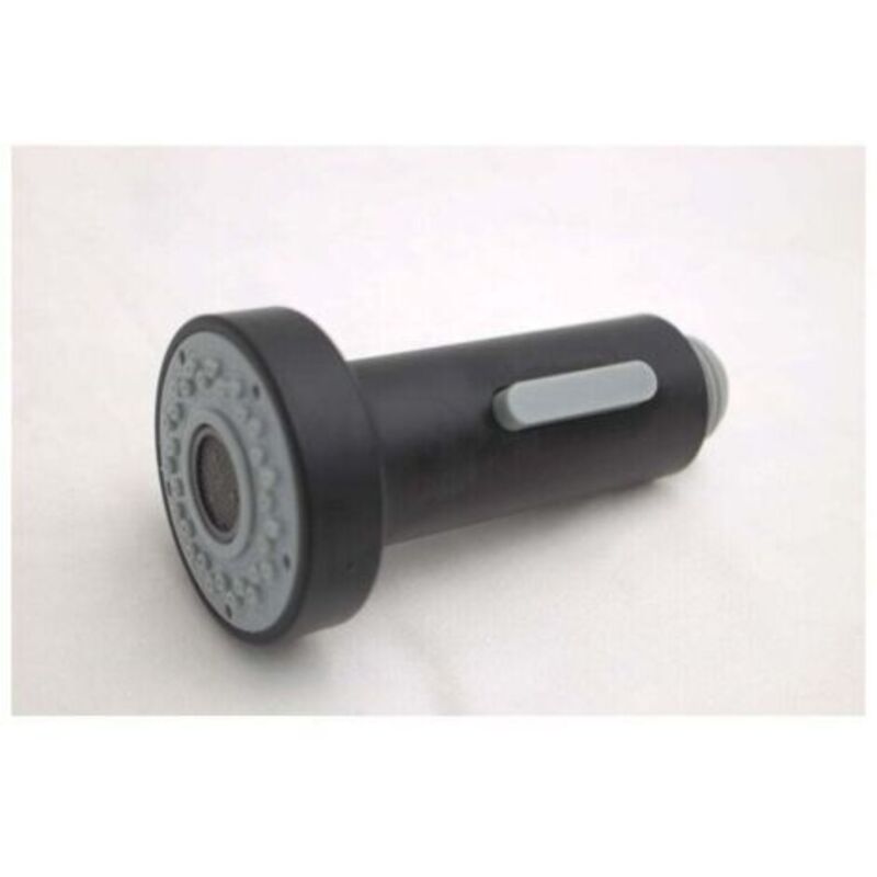 1 Stück Schwarz Küchenarmatur Mit Ausziehbrause, Einhebelmischer Für Spüle, Druckknopf-kopf, 2 Strahlarten, Universeller Küchenwasserhahn Mit Brause, Armaturen-zubehör