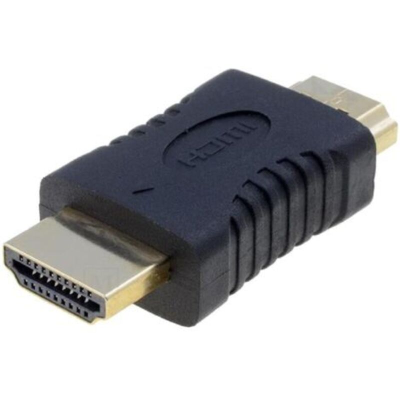 Hdmi-stecker Auf Hdmi-stecker Adapter, Schwarz