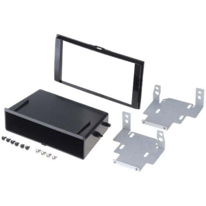 Kit Facade Autoradio Fa471 Kompatibel Mit Nissan Micra K14 Note - Glänzend Schwarz