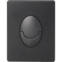 Kompatibel Mit Grohe Skate Air - Abdeckplatte Für Den Spülkasten (wassersparfunktion, Zweimengen-spülung Und Start-stopp-betrieb, Langlebige Oberfläche) / 38505kf0 Schwarz