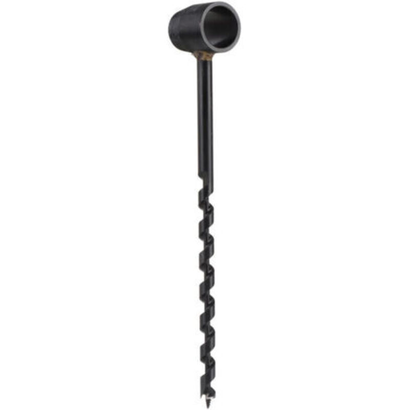 Schwarze, Hochfeste, Leichte Manuelle Schneckenbohrmaschine, Tragbarer Survival-bohrer Für Holzarbeiten Im Freien, 10-230 Mm/0,39-9,06 Zoll, Weiteres Werkzeug Für Schreiner