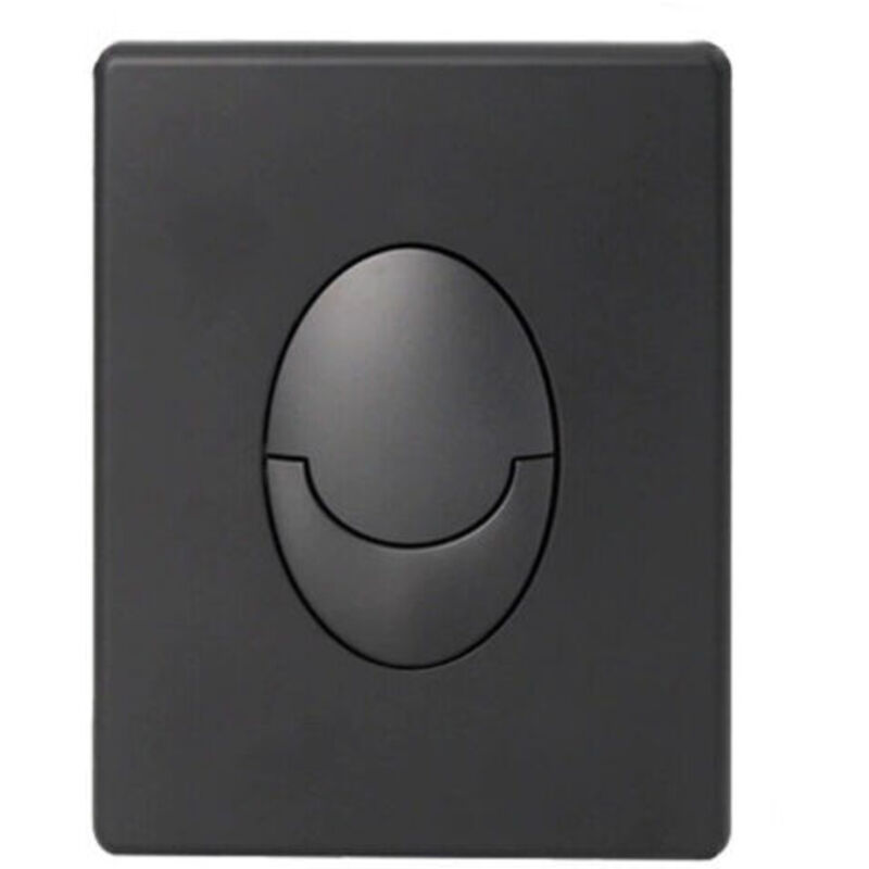 Kompatibel Mit Grohe Skate Air - Abdeckplatte Für Den Spülkasten (wassersparfunktion, Zweimengenbetrieb Und Start-stopp-funktion, Langlebige Oberfläche) / 38505kf0 Schwarz