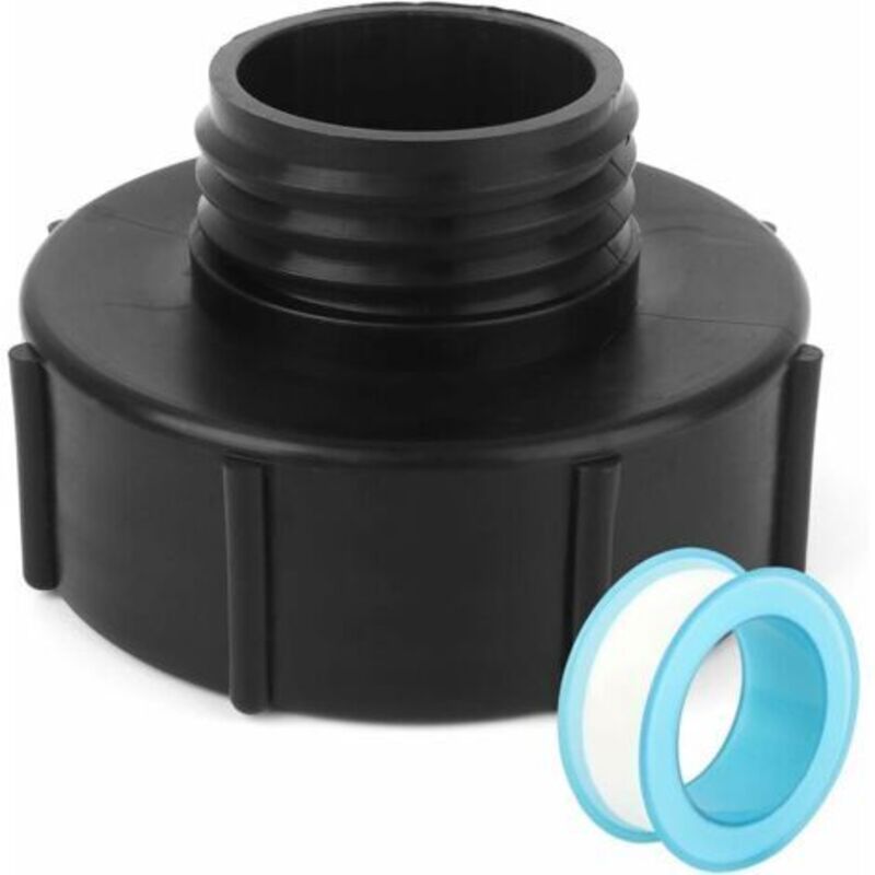 Ibc-adapter S100x8 Auf S60x6 Mit Ptfe-band Für 1000-l-tankhahn, Ibc-tankadapter Für Regenwassertankhahn